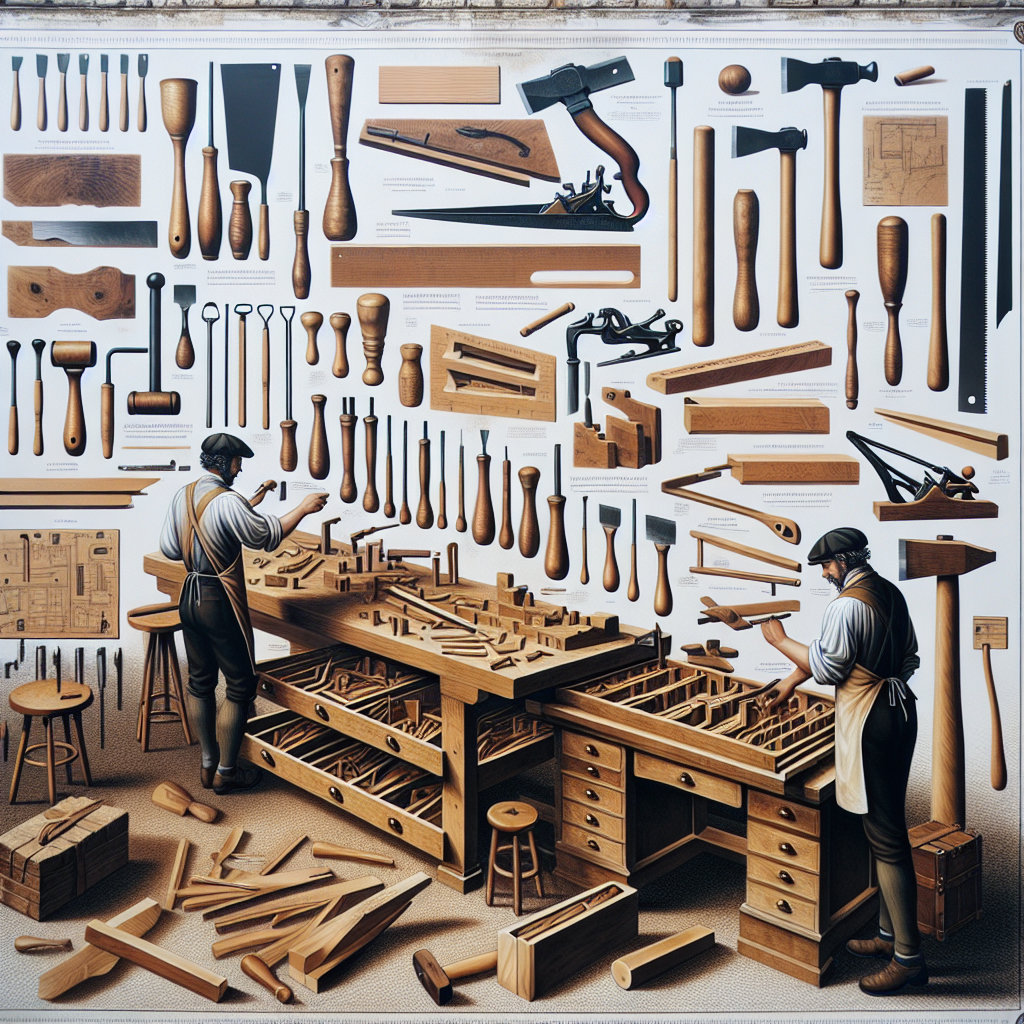 Tischlertechniken: Holzverbindungen, Handwerkzeuge, Holzarten & mehr